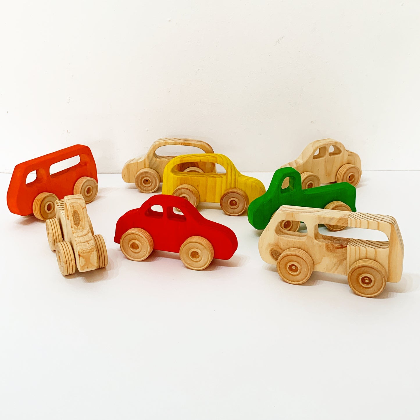 Wooden motor cars