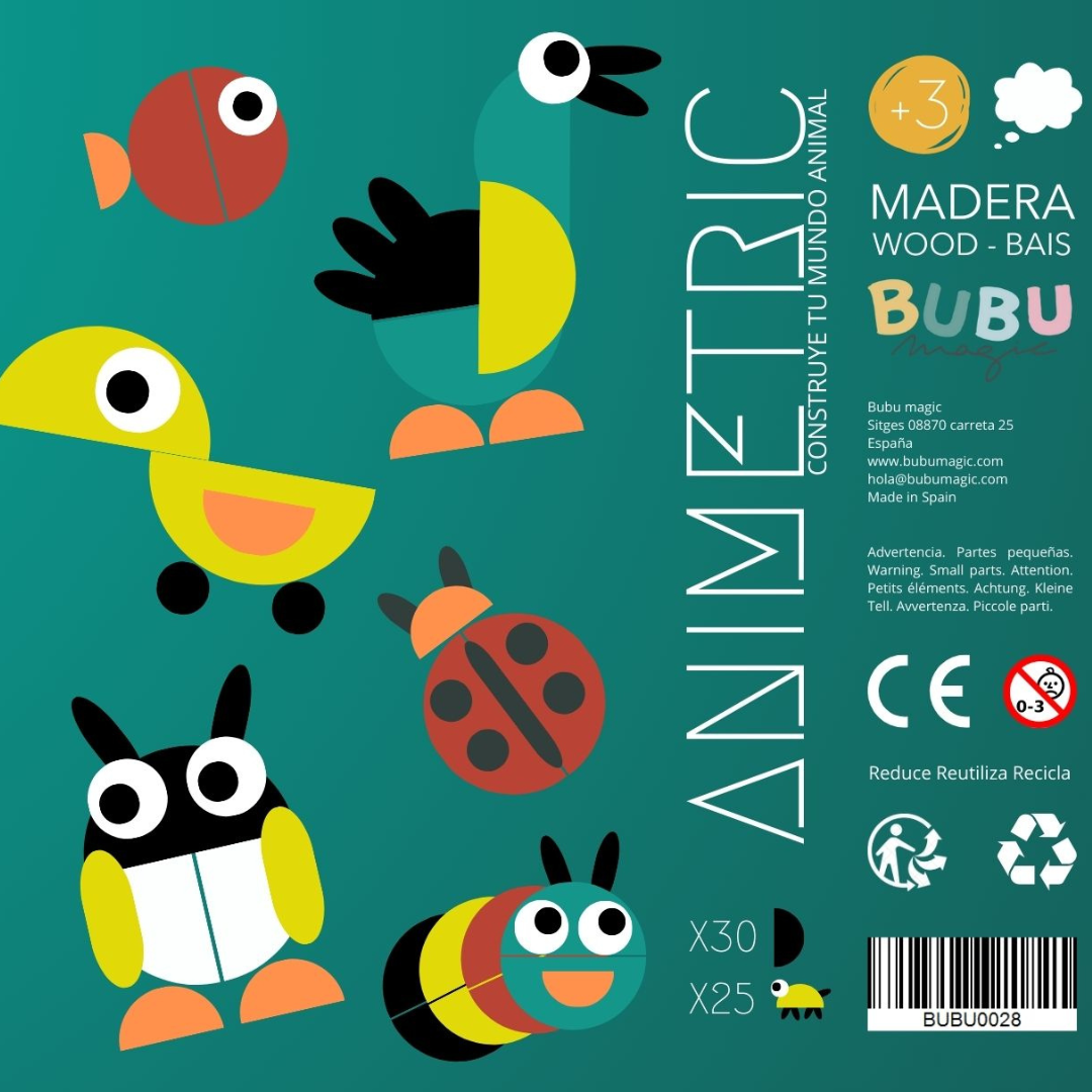 🐞 ANIMETRIC – Construeix el teu món animal 🐥