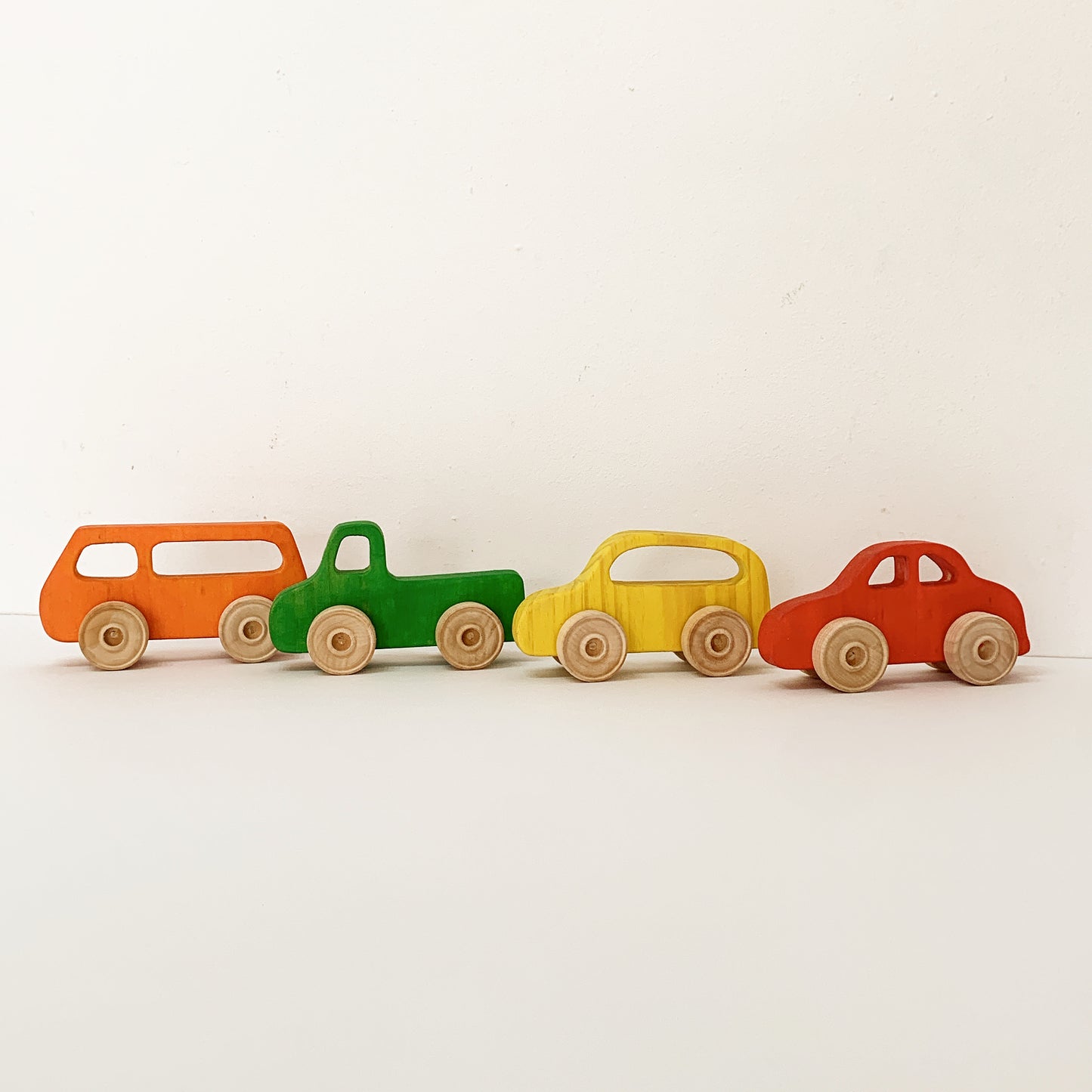 Wooden motor cars