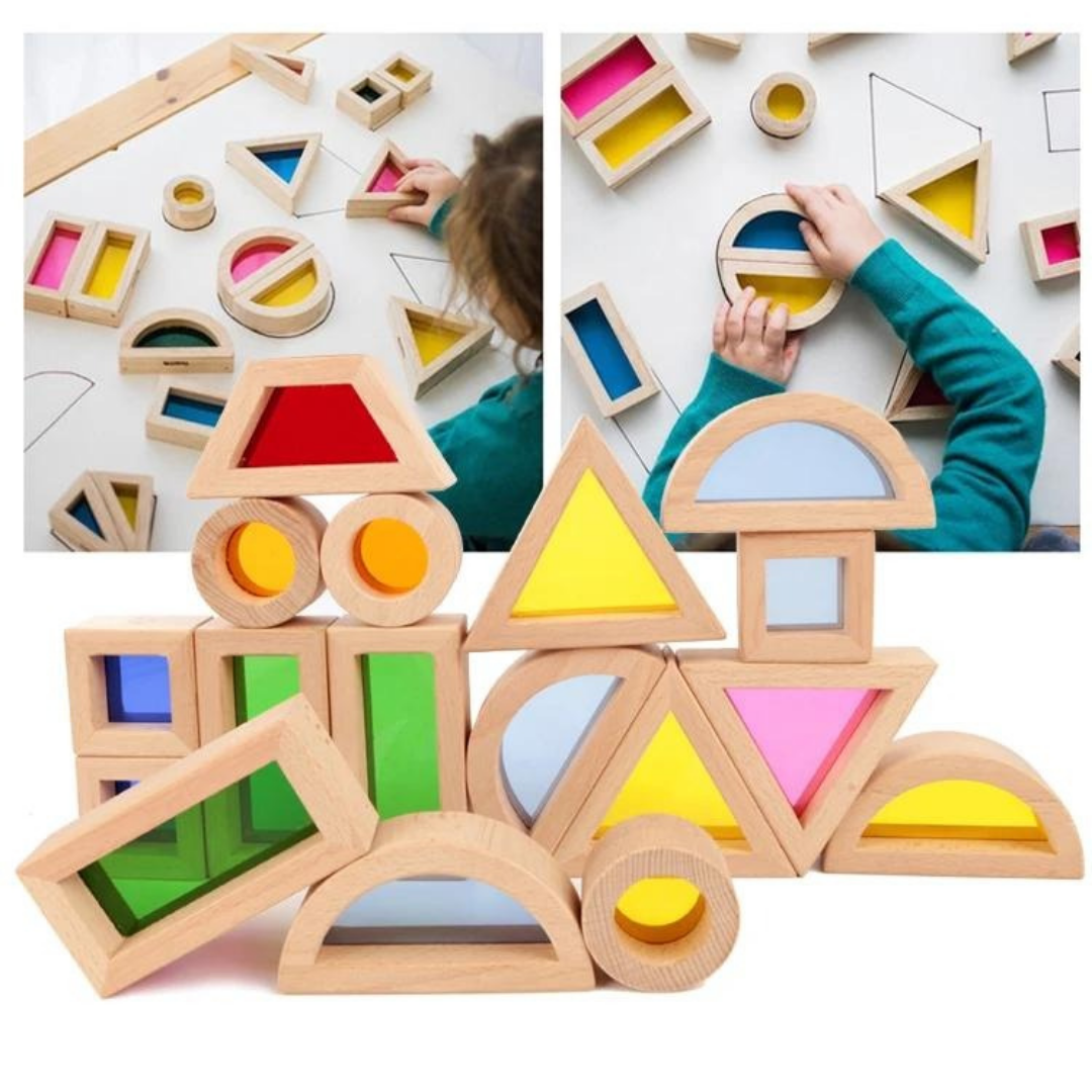 Bloques de construcción de metacrilato