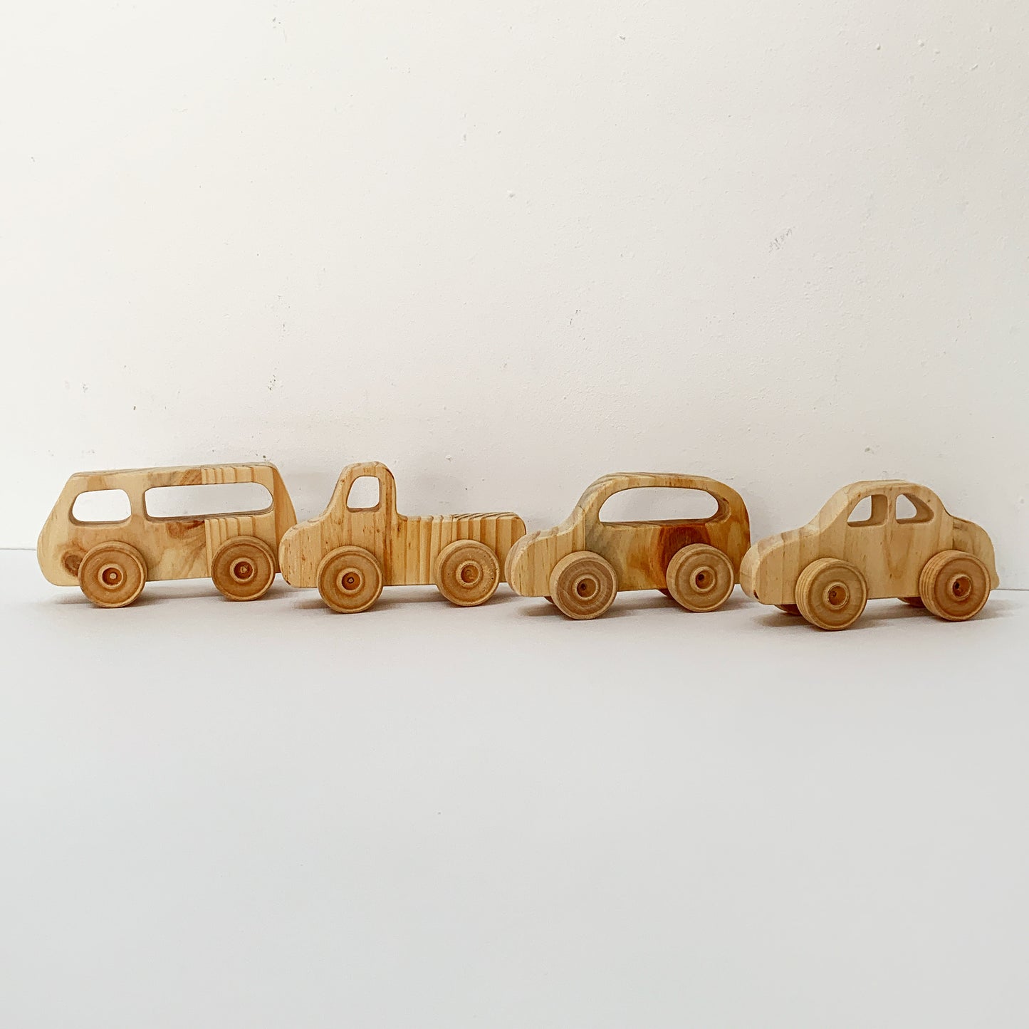 Wooden motor cars